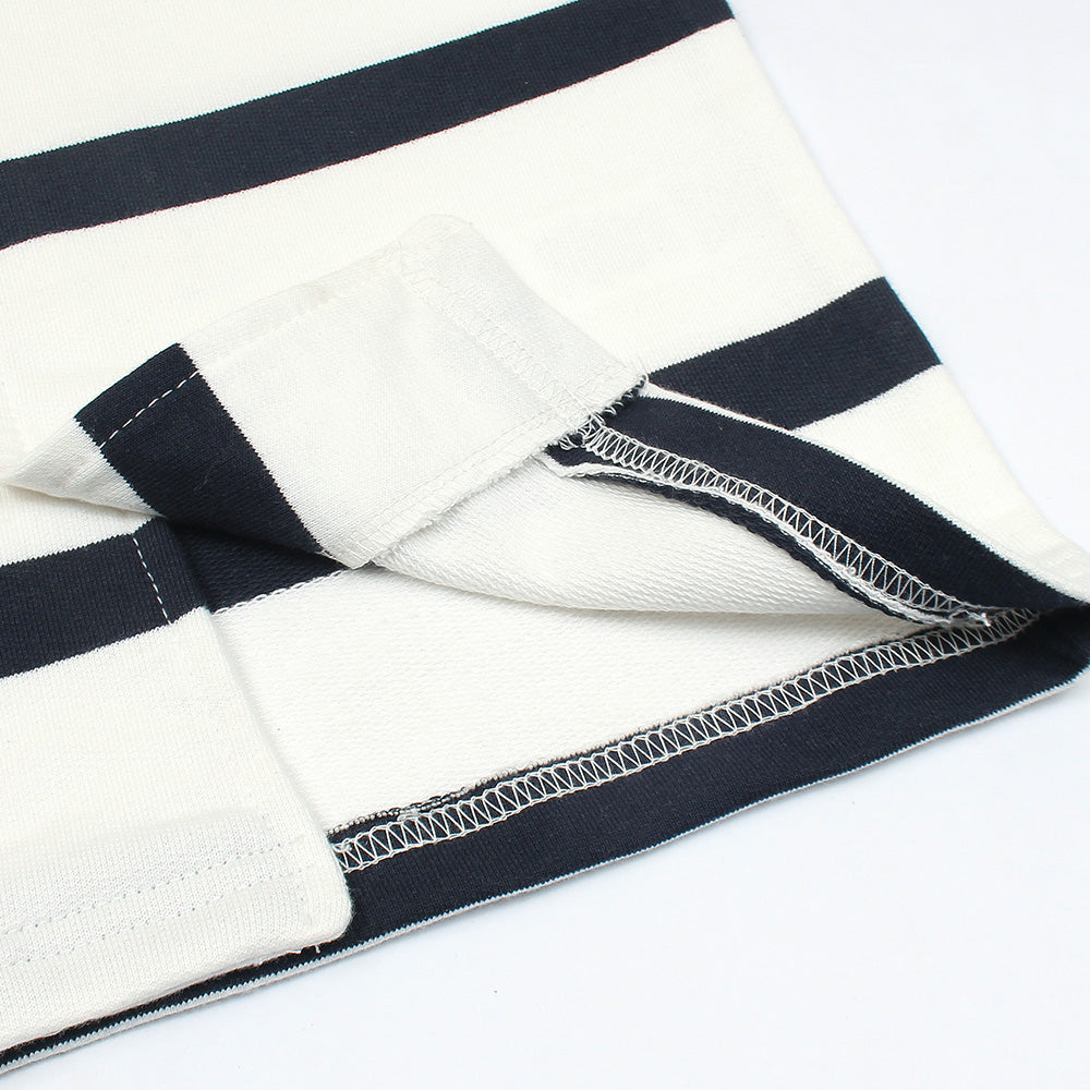 R-L KIDS PREMIUM  SHORT/SHIRT W/B STRIPES