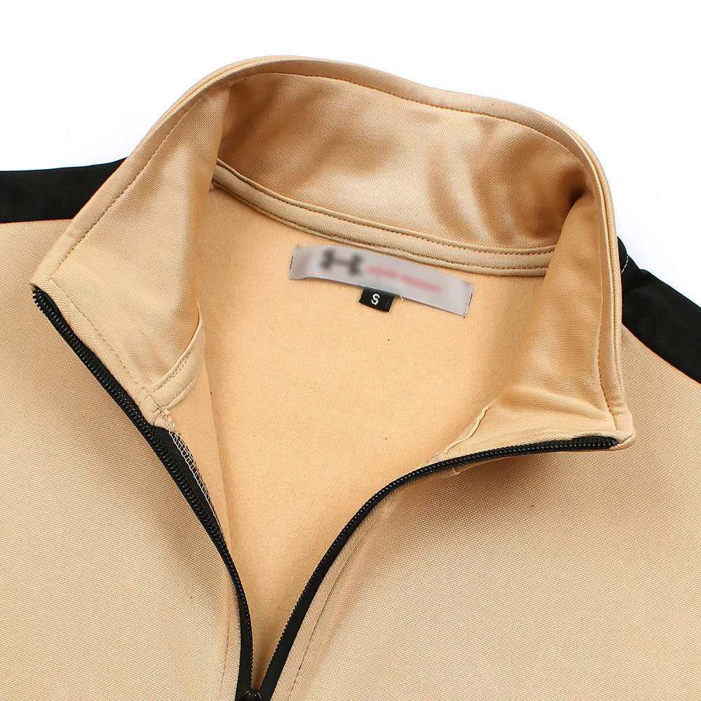 UND MEN PREMIUM RIVAL KNIT TRACKSUIT BEIGE