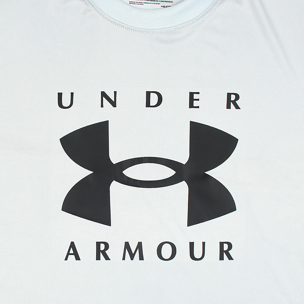 UA DRYFIT OVERSIZED POWERSTRETCH T SHIRT MEN SKY