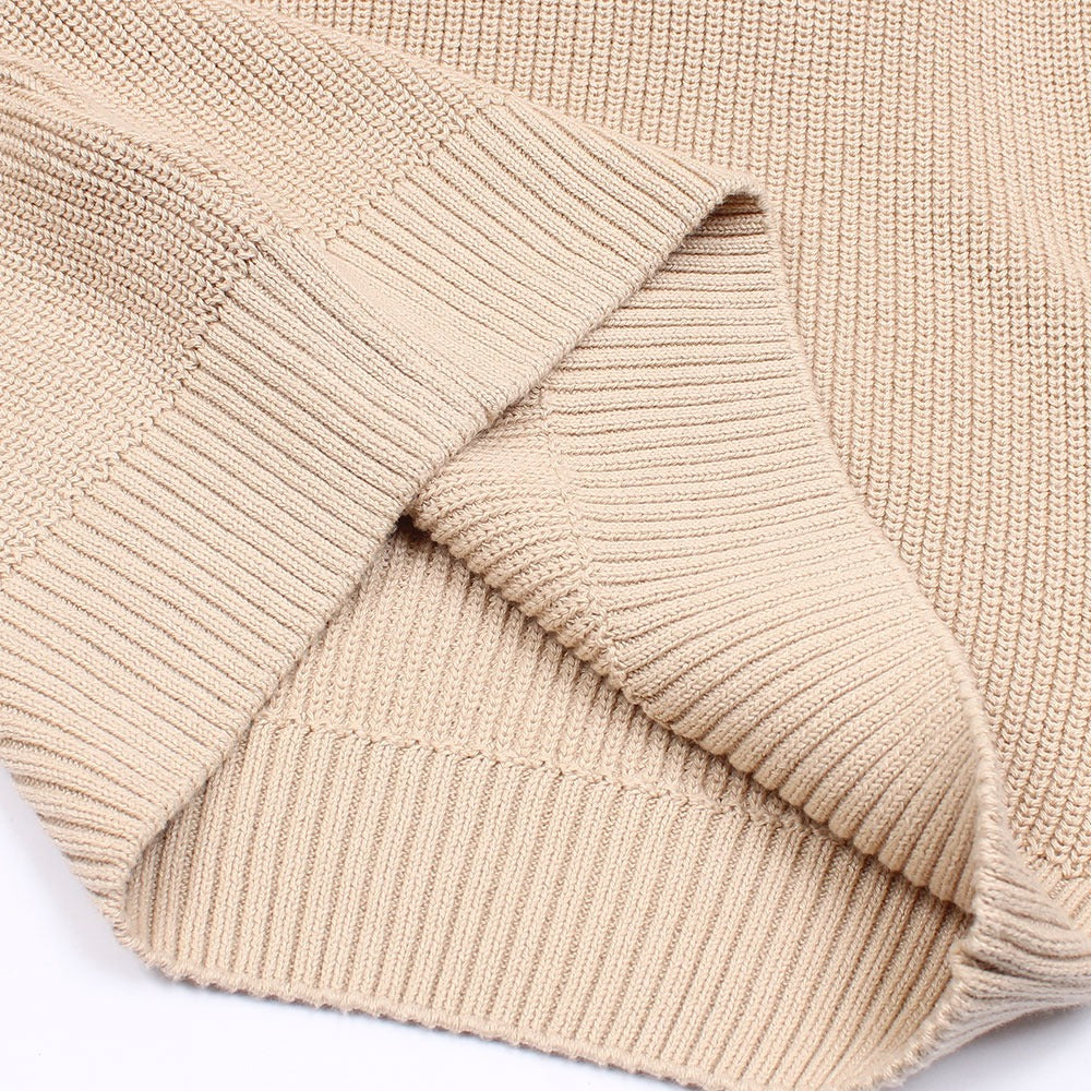 ZRA SIGNATURE MOCK KNIT PULLOVER MEN SKIN