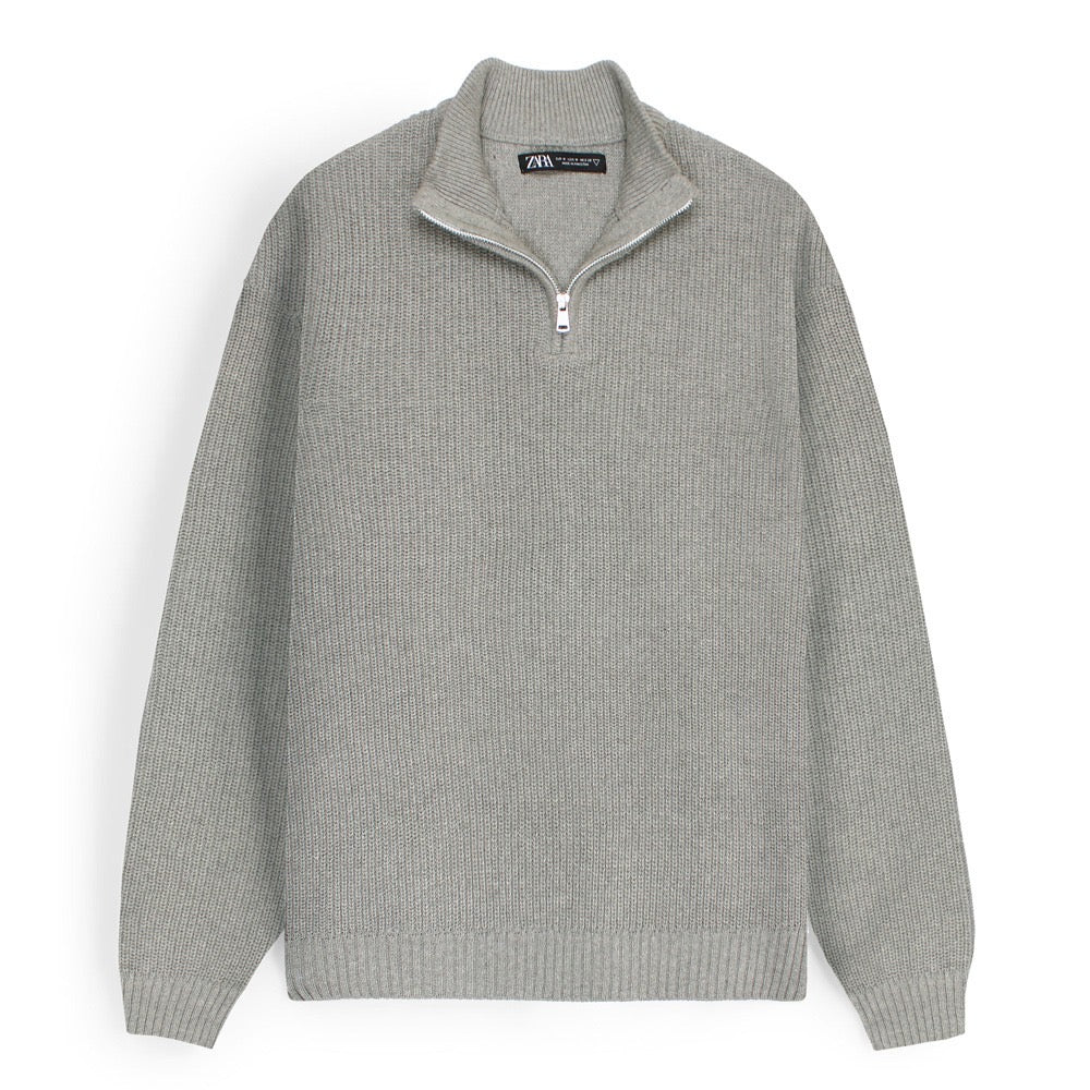 ZRA PREMIUM ELITE WAFFLE KNIT MEN HEATHER-GREY