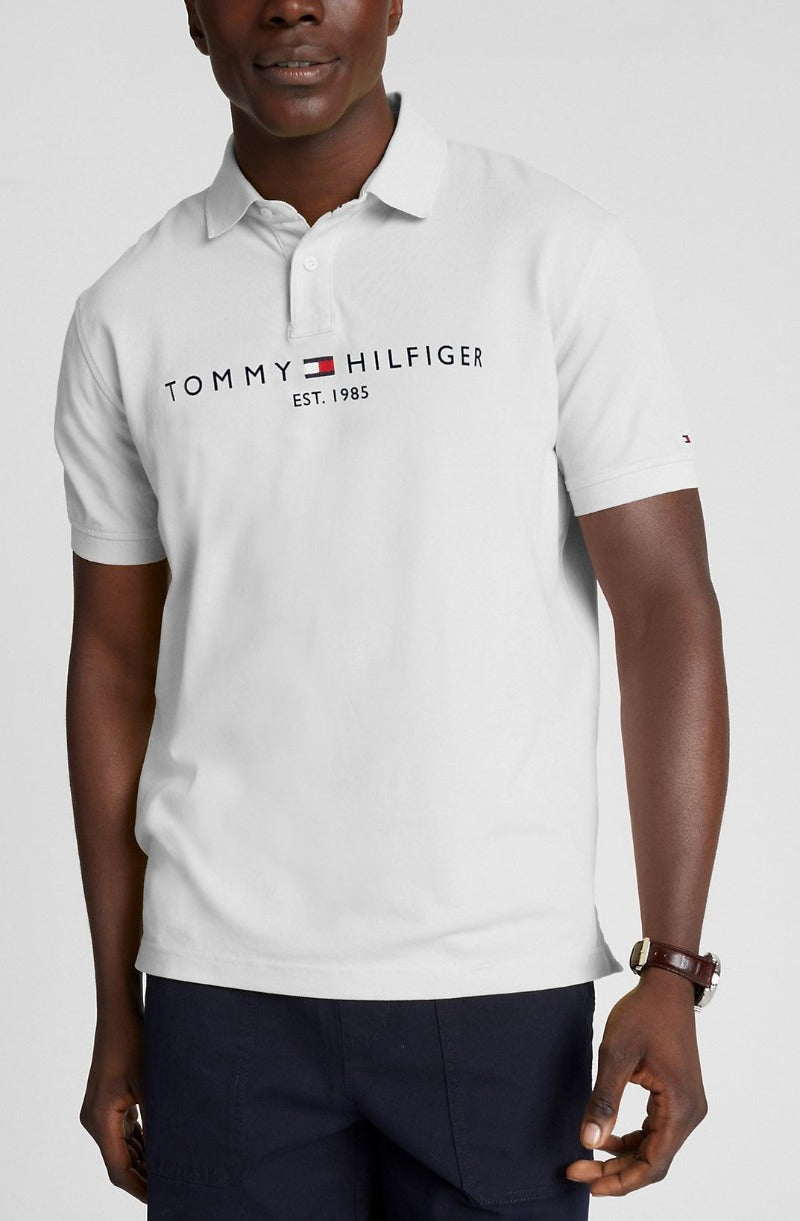 CLASSIC T-H MEN POLO SHIRT WHITE