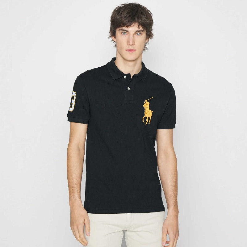 RL PREMIUM POLO SHIRT BLACK