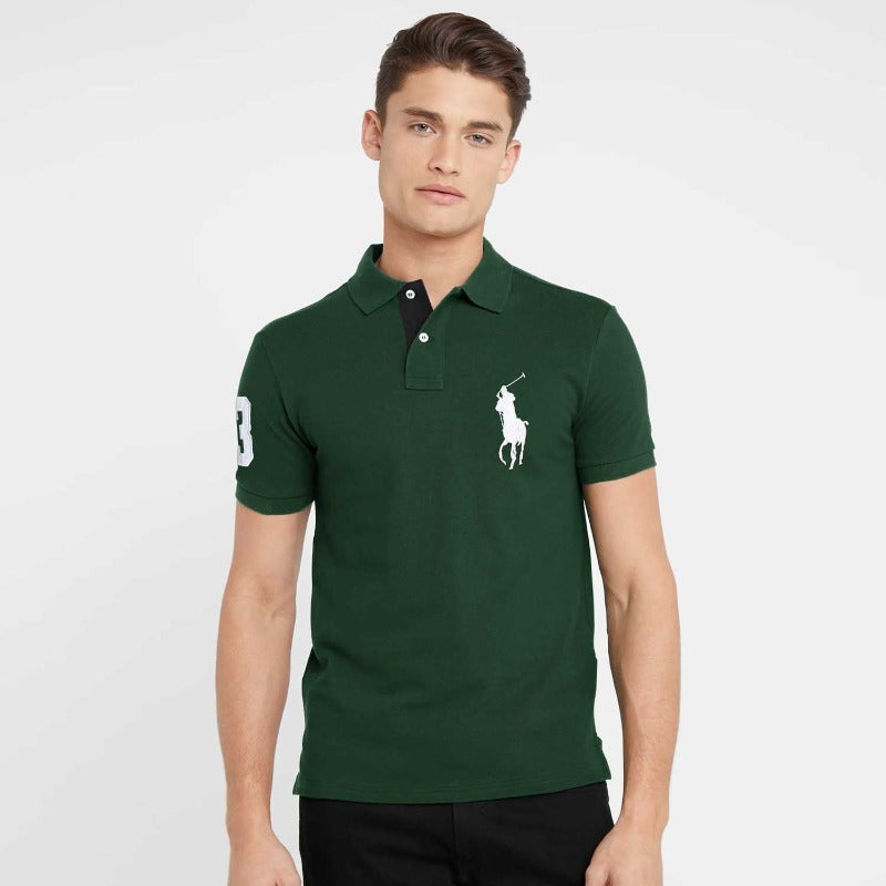 RL PREMIUM POLO SHIRT GREEN